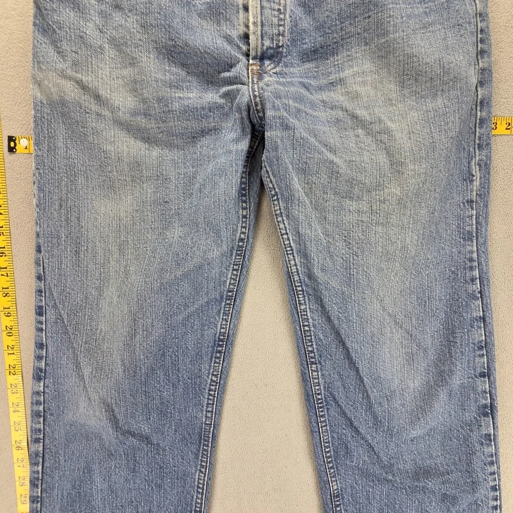 Vintage Levis 501 Jeans Mens Blue Straight Button Fly Made in USA Fits 34x29